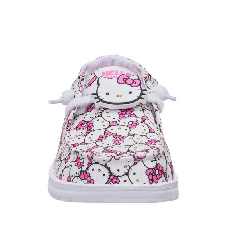 Wendy Hello Kitty Tossed Print White Pink