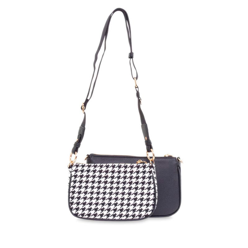 Baila Women's Crossbody Bags - Black Stripes