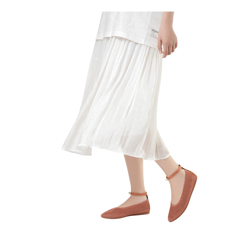 Garden Pump Women's Flats - Tan