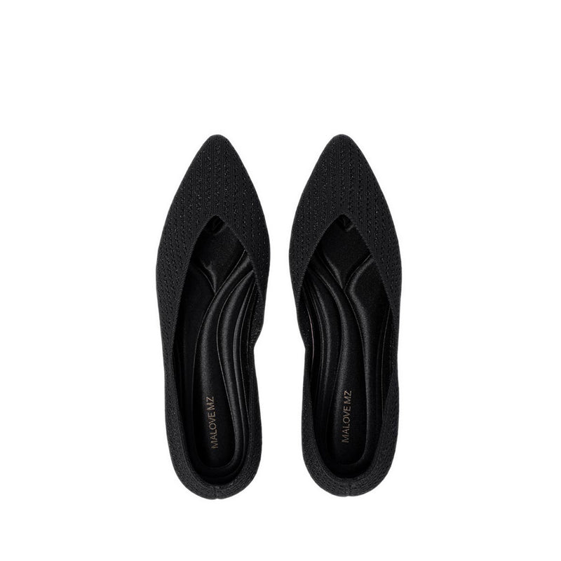 Crystal Love Women's Flats - Black