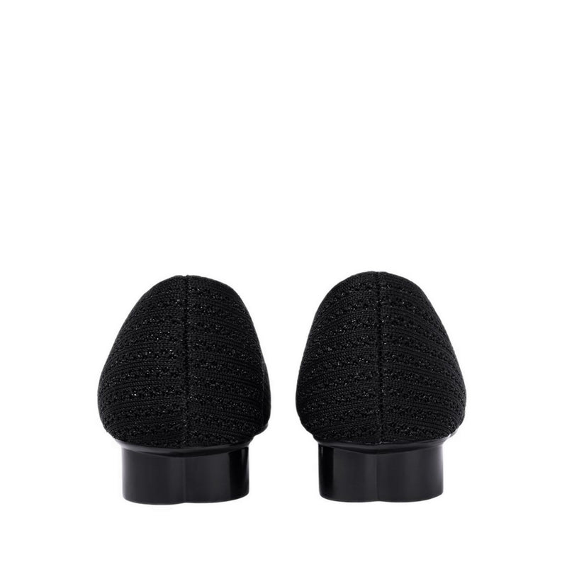 Crystal Love Women's Flats - Black