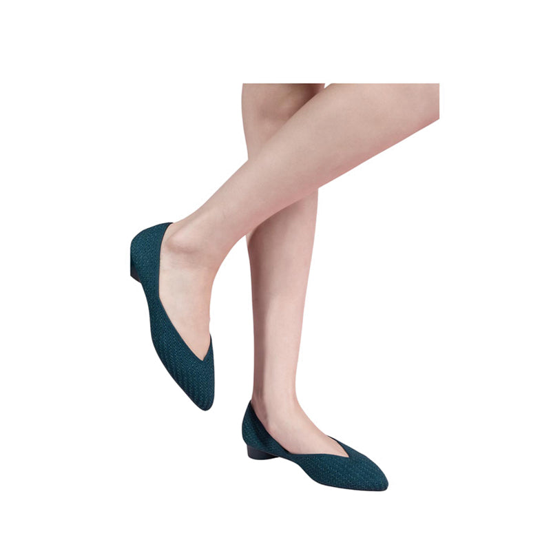 Crystal Love Women's Flats - Black
