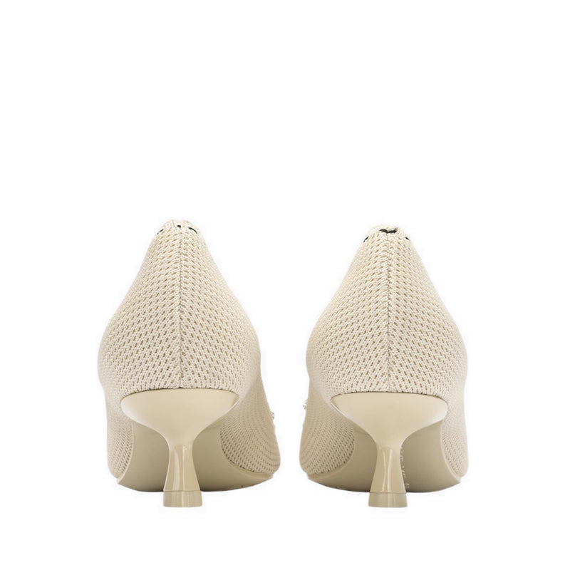 Basic Crystal Women's Heels - White
