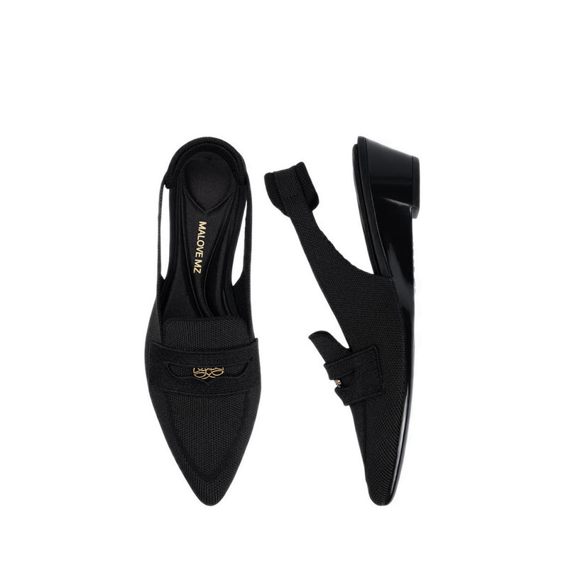 Heart of Love Women's Wedges - Black