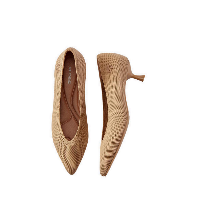 High Street Women's Heels - Beige