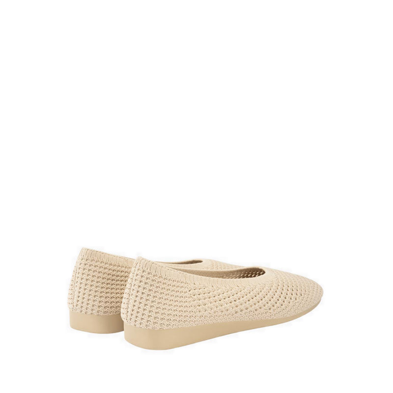 Honey EX Pointed Flats Women's Flats - Beige