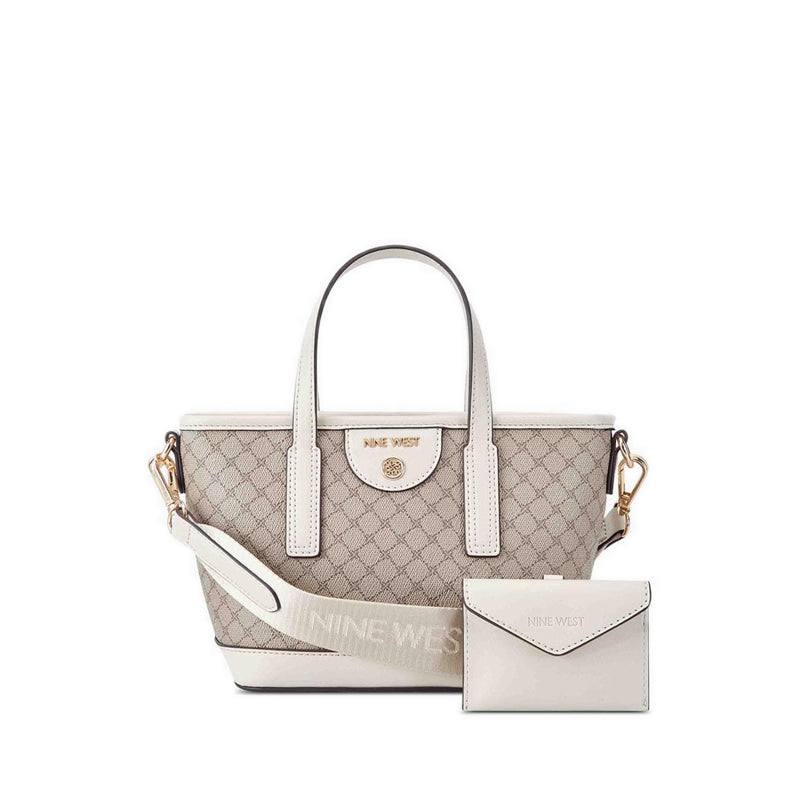 Tadeo Mini Tote Crossbody - Beige