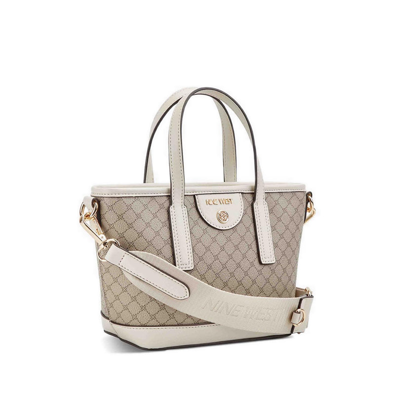Tadeo Mini Tote Crossbody - Beige