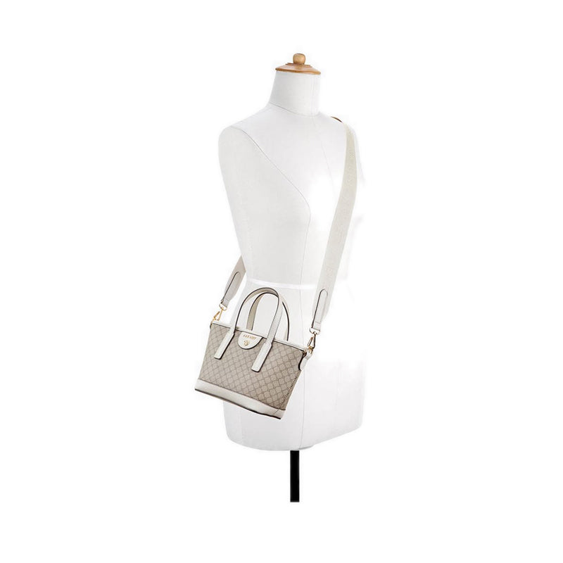 Tadeo Mini Tote Crossbody - Beige