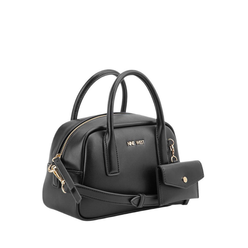 Becher Mini Satchel Womens Crossbody Bags - Black