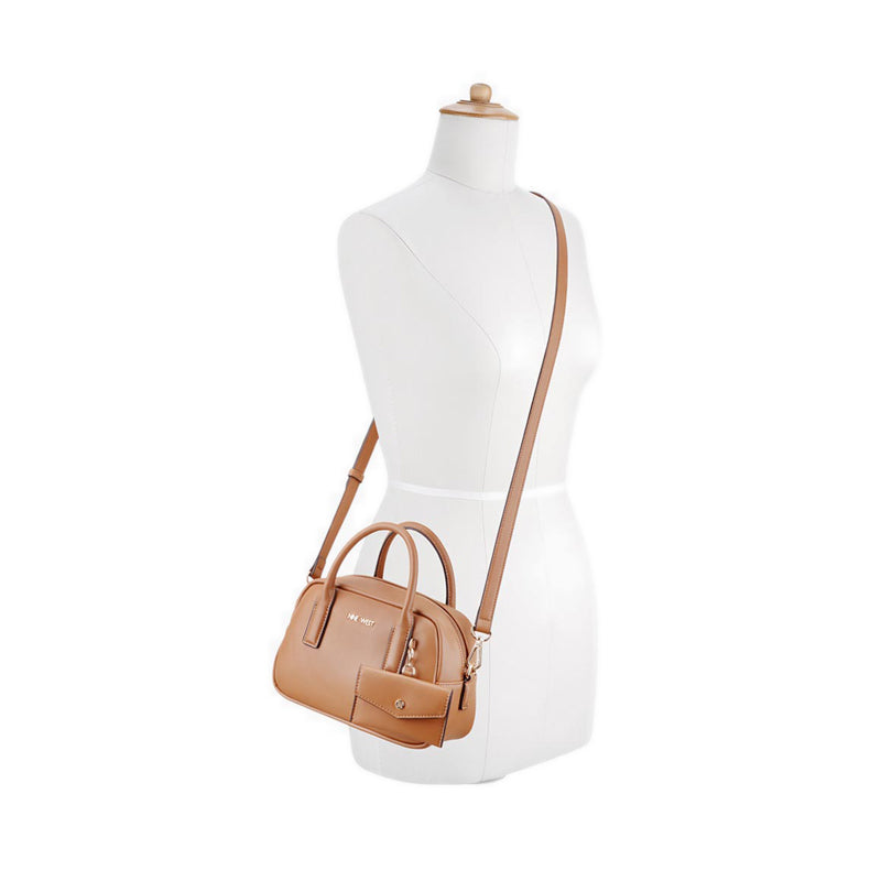 Becher Mini Satchel Womens Crossbody Bags - Brown