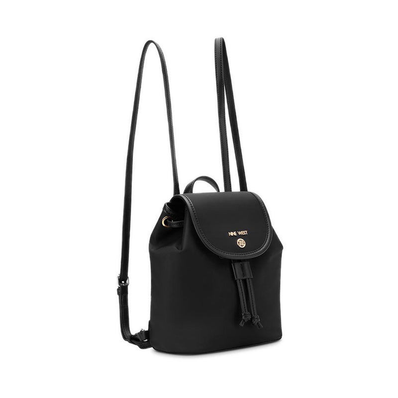Yoon Small Flap Backpack - Black