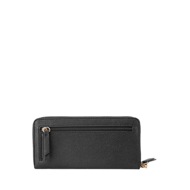 Mary Slg Zip Arnd Wrstlt Wlt Women's Wallet - Black