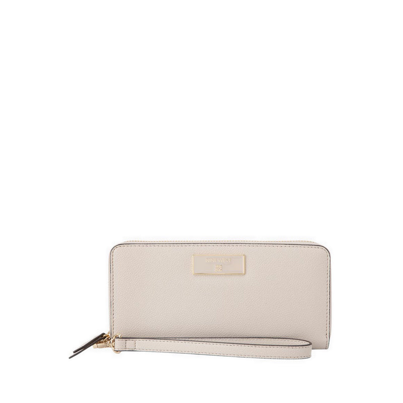 Mary Slg Zip Arnd Wrstlt Wlt Women's Wallet - Champagne