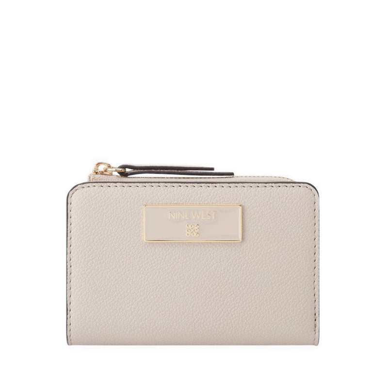 Mary Slg Zip Around Card Case Women's Wallet - Champagne
