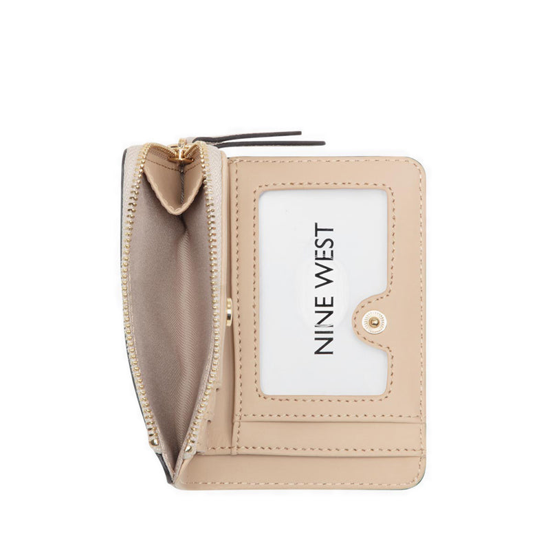 Mary Slg Zip Around Card Case Women's Wallet - Champagne