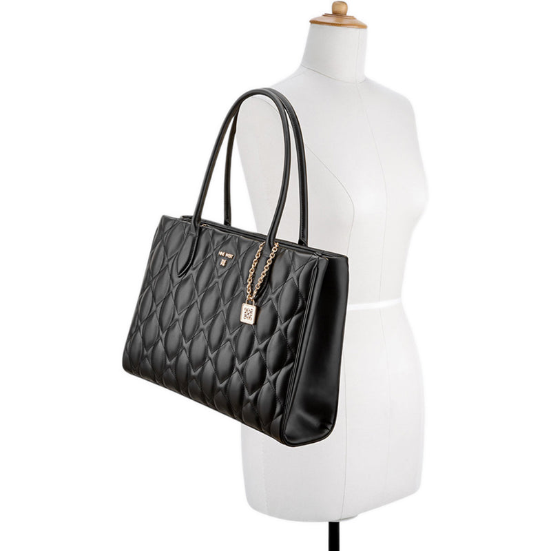 Rue 2 Comp Tote - Black