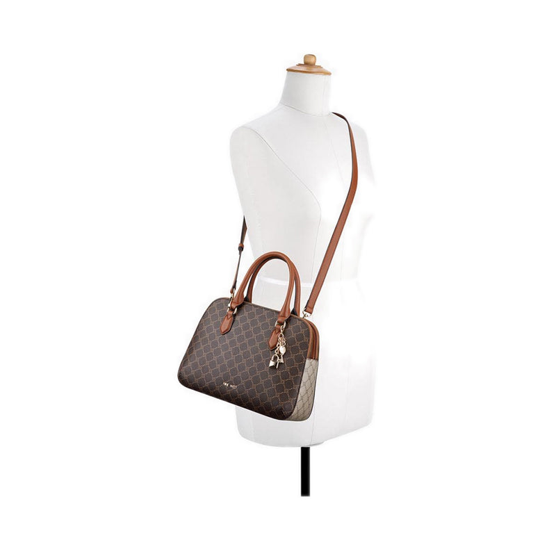 Cibrina Dome Satchel - Brown