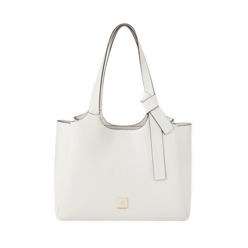 Lyra Multi Comp Tech Tote Womens Totes - White