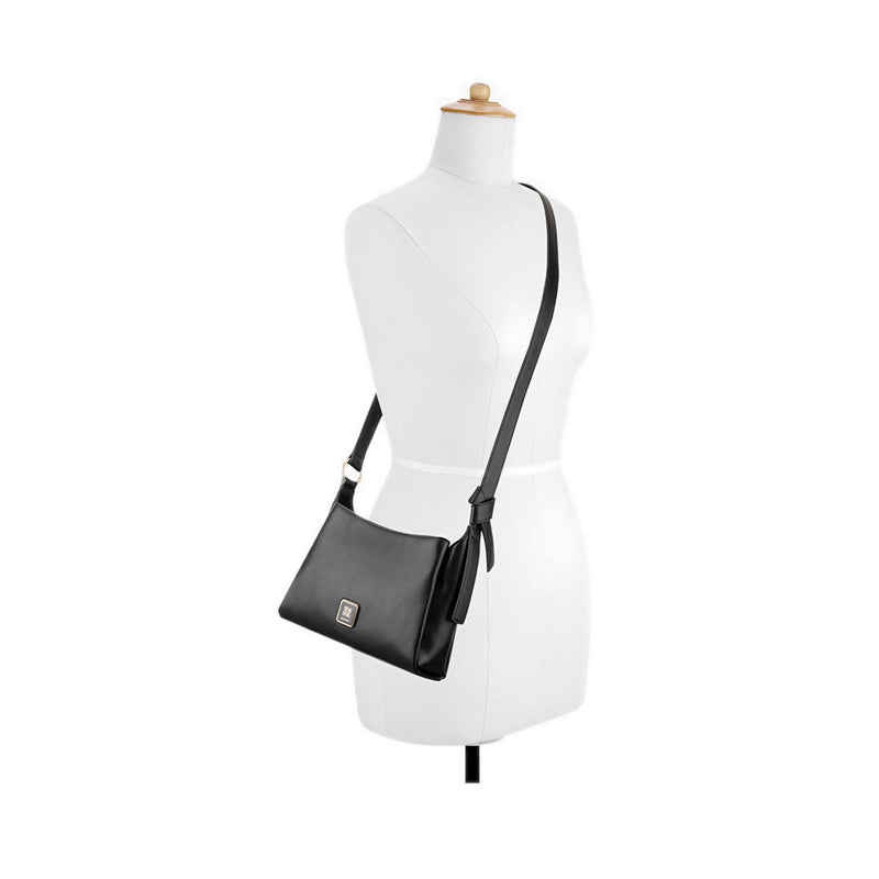 Lyra 3 Comp Crossbody Womens Crossbody Bags - Black