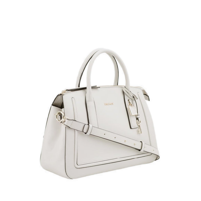 Tenely 2 Comp Satchel Womens Crossbody Bags - White