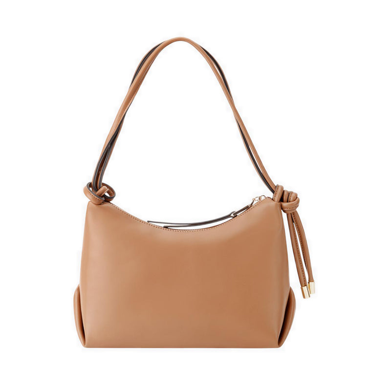 Oralie Top Zip Shoulder Bag Women's Shoulder Bags - Brown