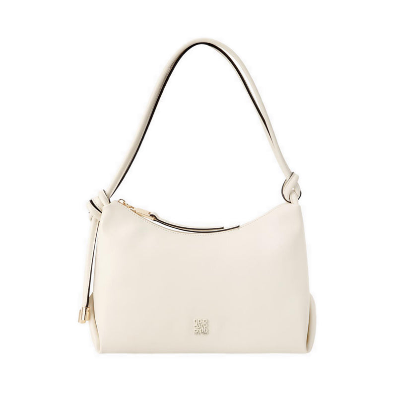 Oralie Top Zip Shoulder Bag Women's Shoulder Bags - Cream