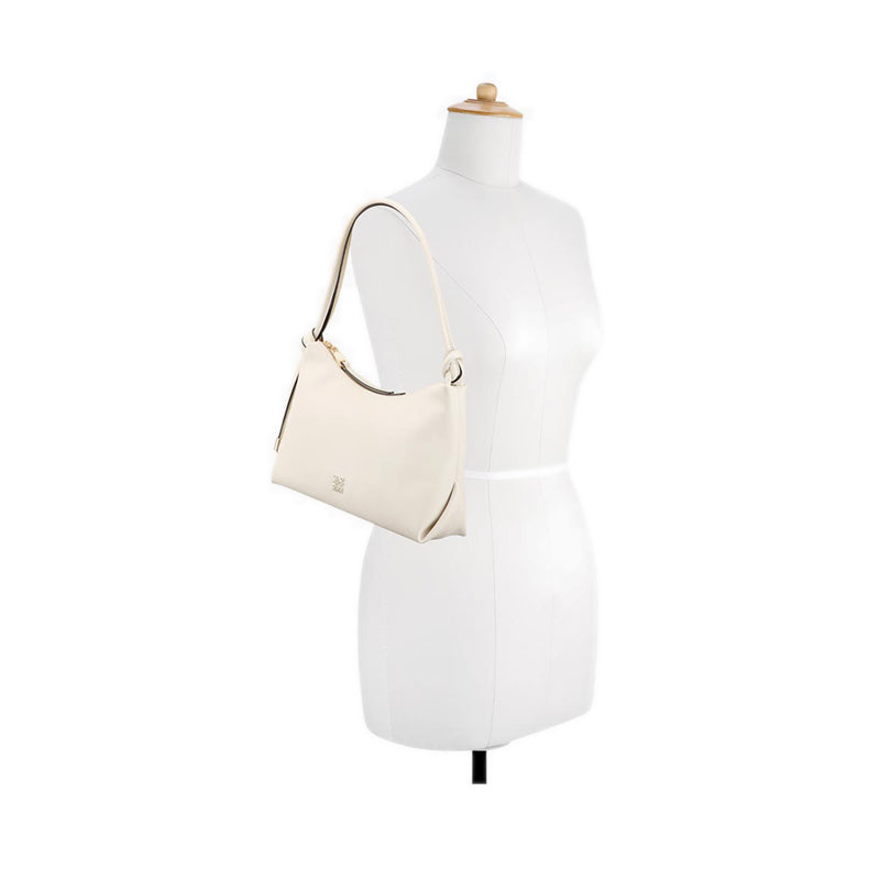 Oralie Top Zip Shoulder Bag Women's Shoulder Bags - Cream