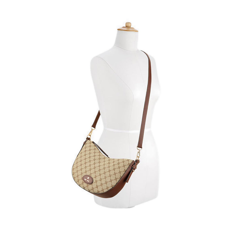 Pyper Crossbody Hobo Women's Crossbody Bags - Mocha
