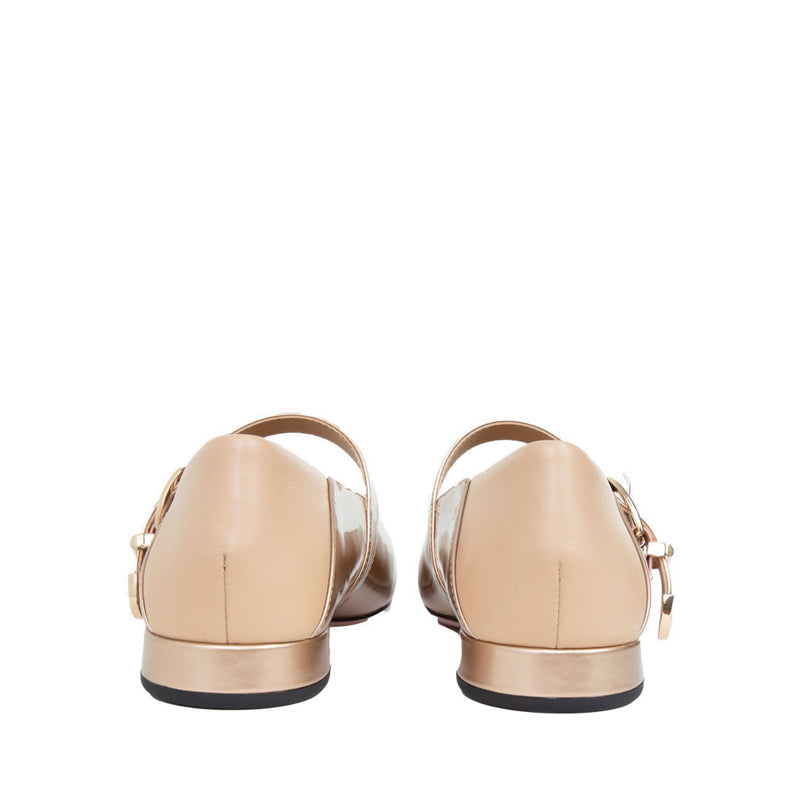 2005P-52 Women's Mary Jane Heels -
Champagne