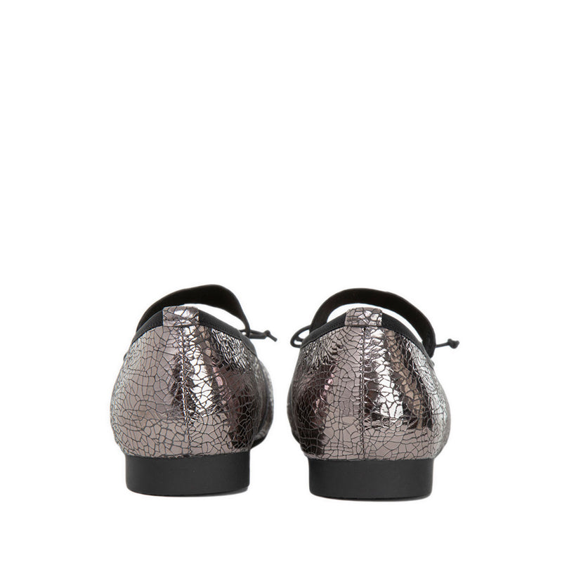 ZHA205-9 Women's Mary Jane Heels - Pewter