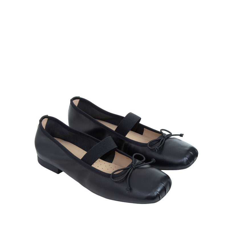 ZHA205-10 Women's Ballerina Flats - Black