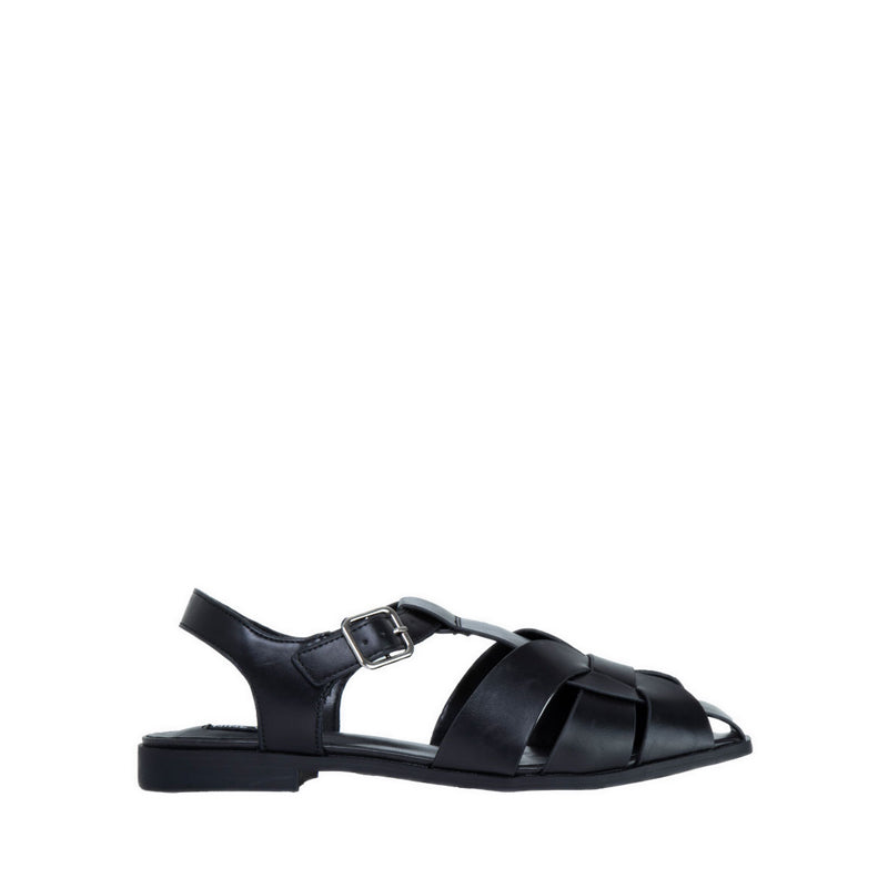 ALEA Women's Flat Sandals - Black