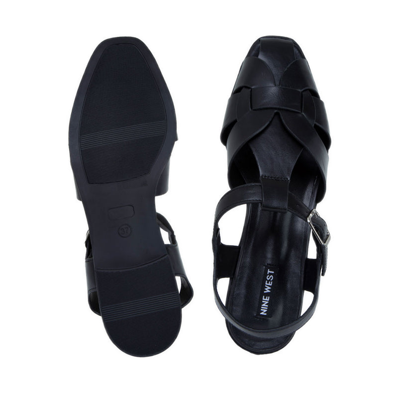 ALEA Women's Flat Sandals - Black