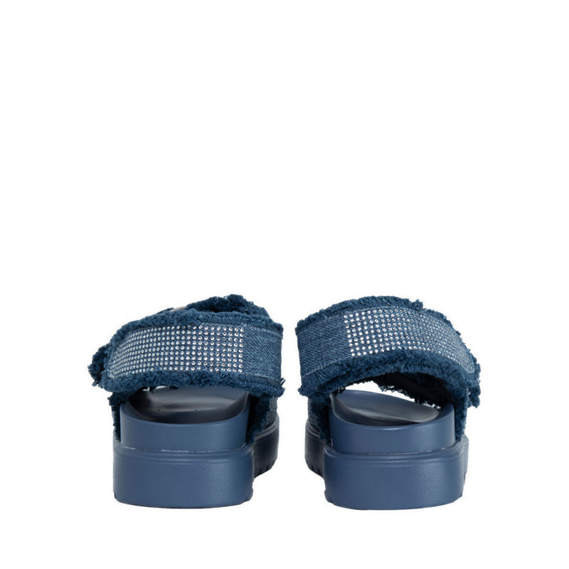 APRIL Women's Flat Sandals - Blue