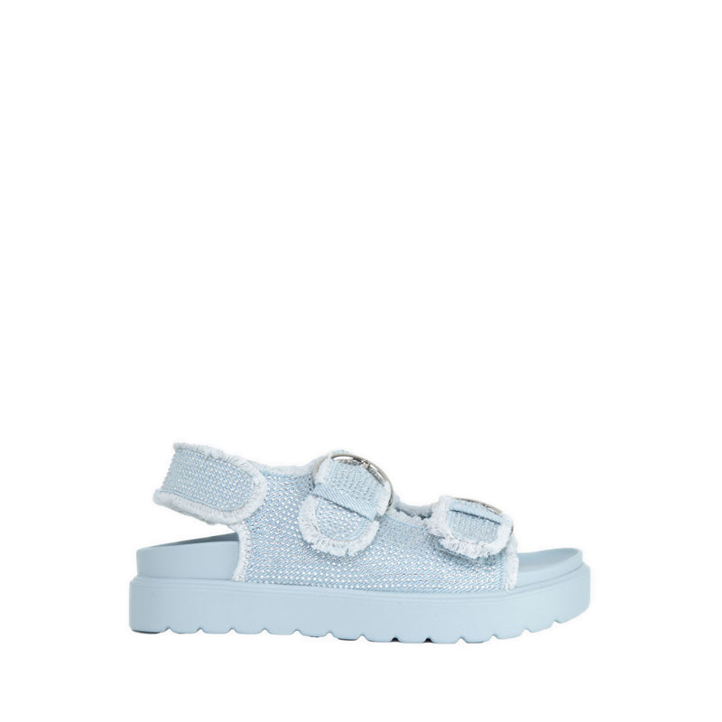 APRIL Women's Flat Sandals - Blue