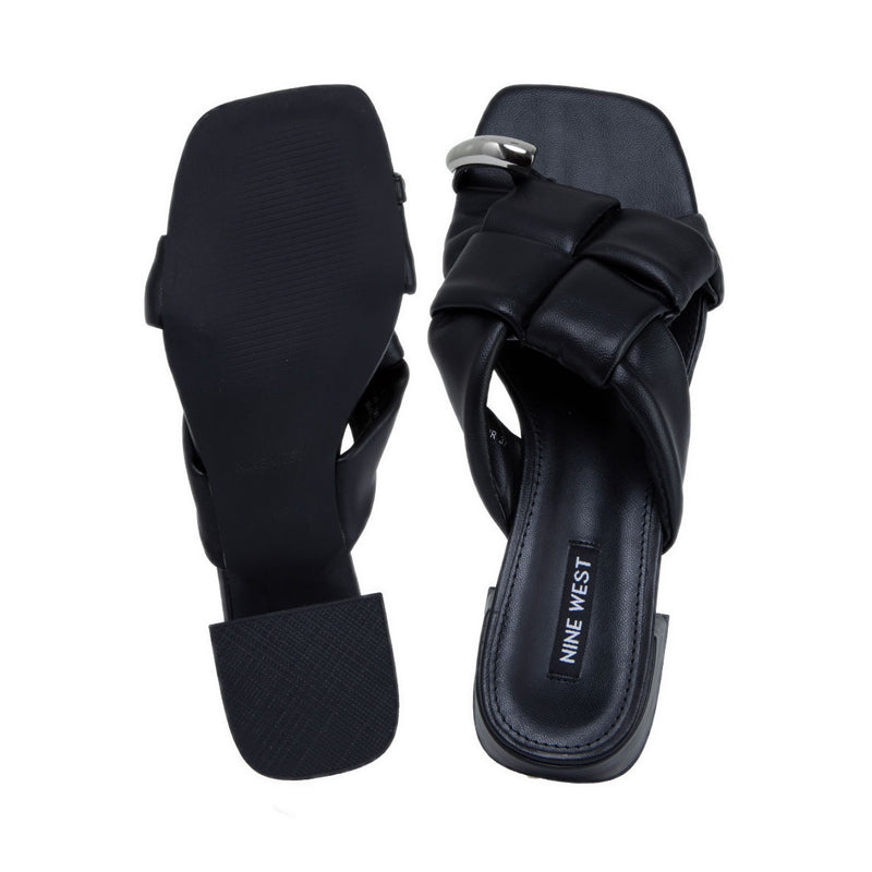 ANIKA Women's Sandal Heels - Black