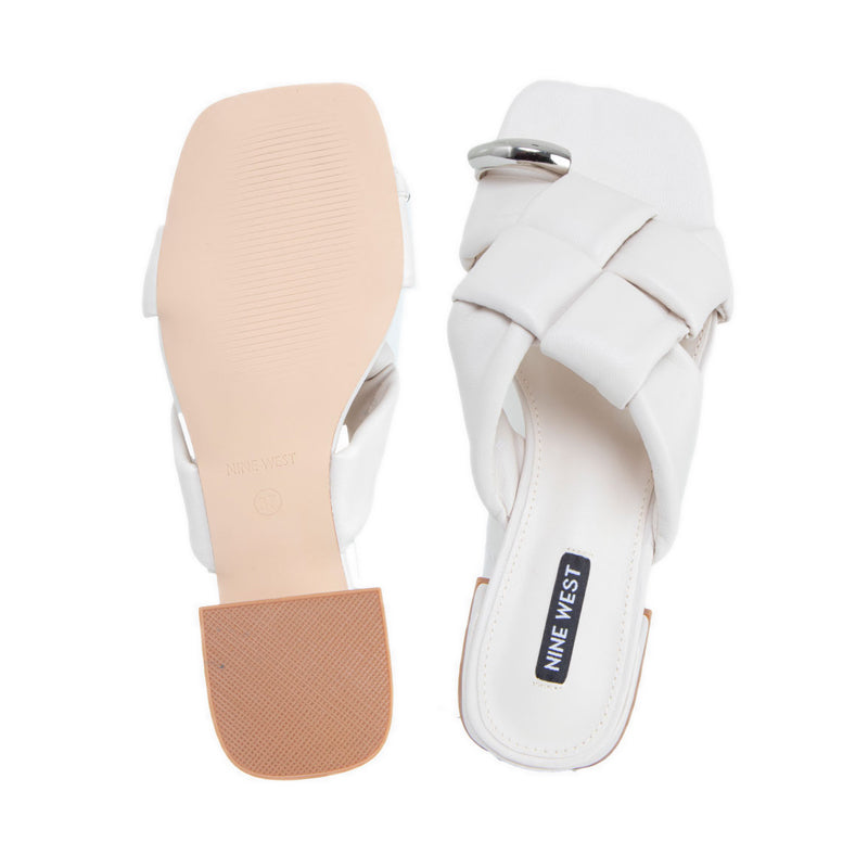 ANIKA Women's Sandal Heels - White