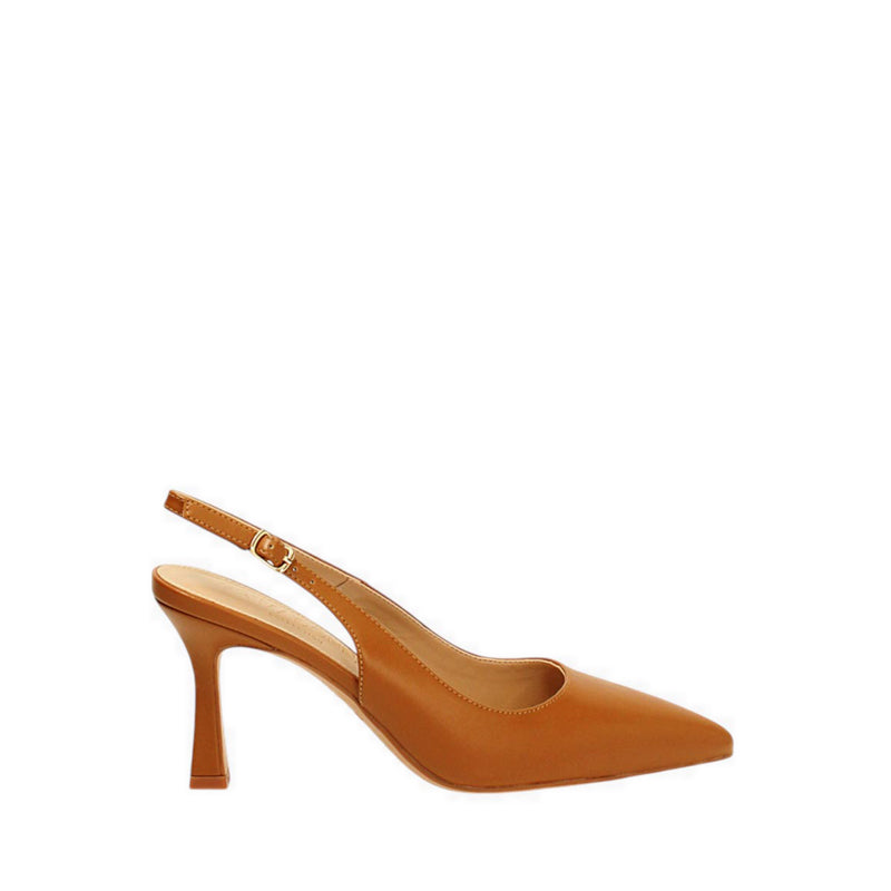 BLANCHE Women's Slingback Heels - Tan