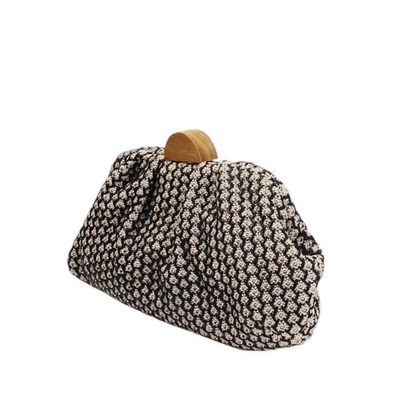 AVERYC Women's Mini Bag - Black Stripes