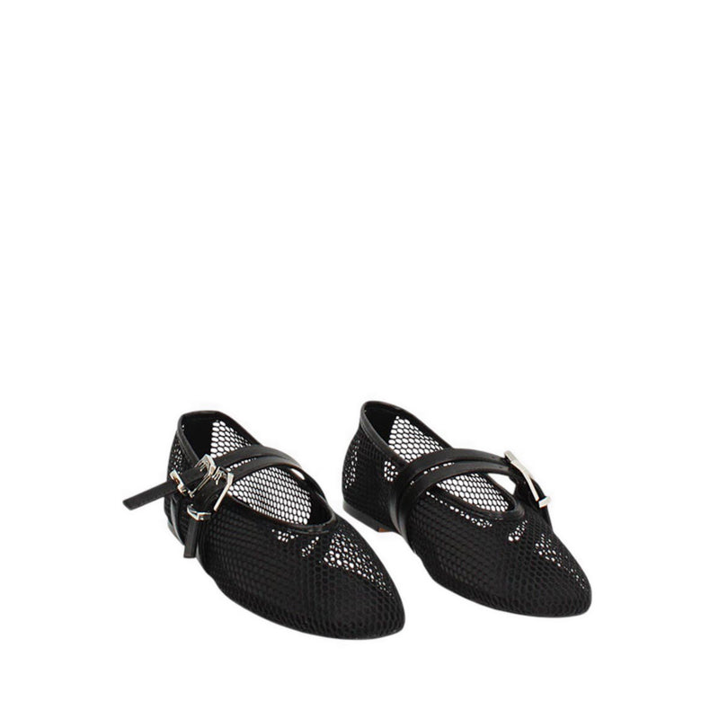 BLANDINE Women's Ballerina Flats - Black