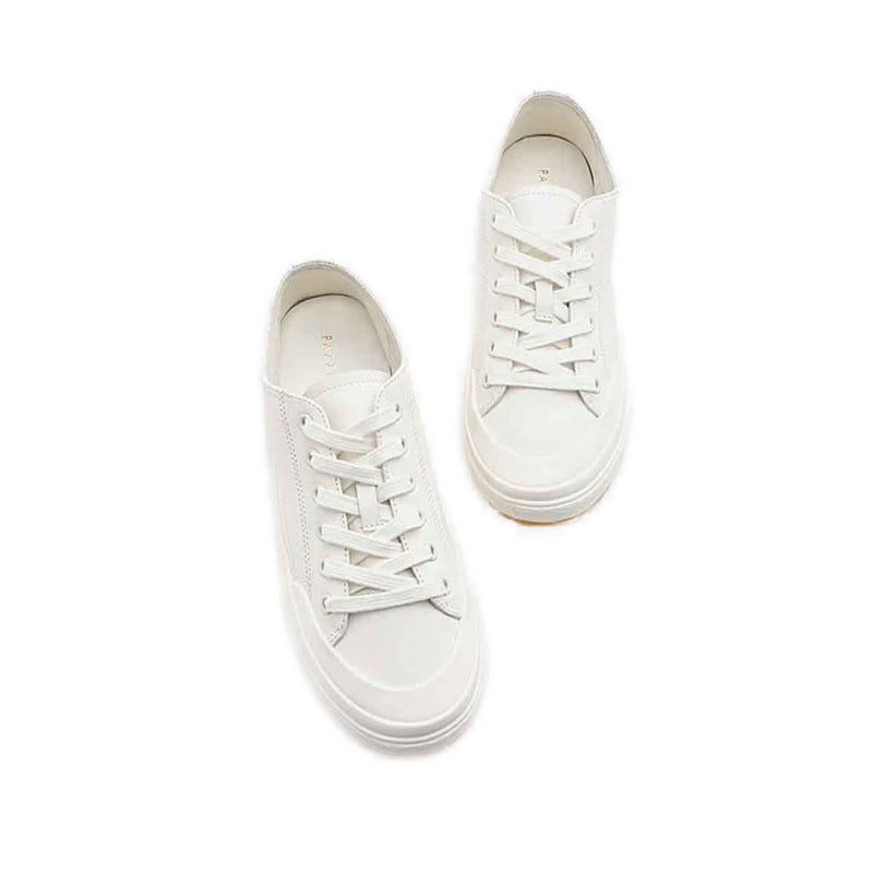 Nayeli Leather Sneakers - White