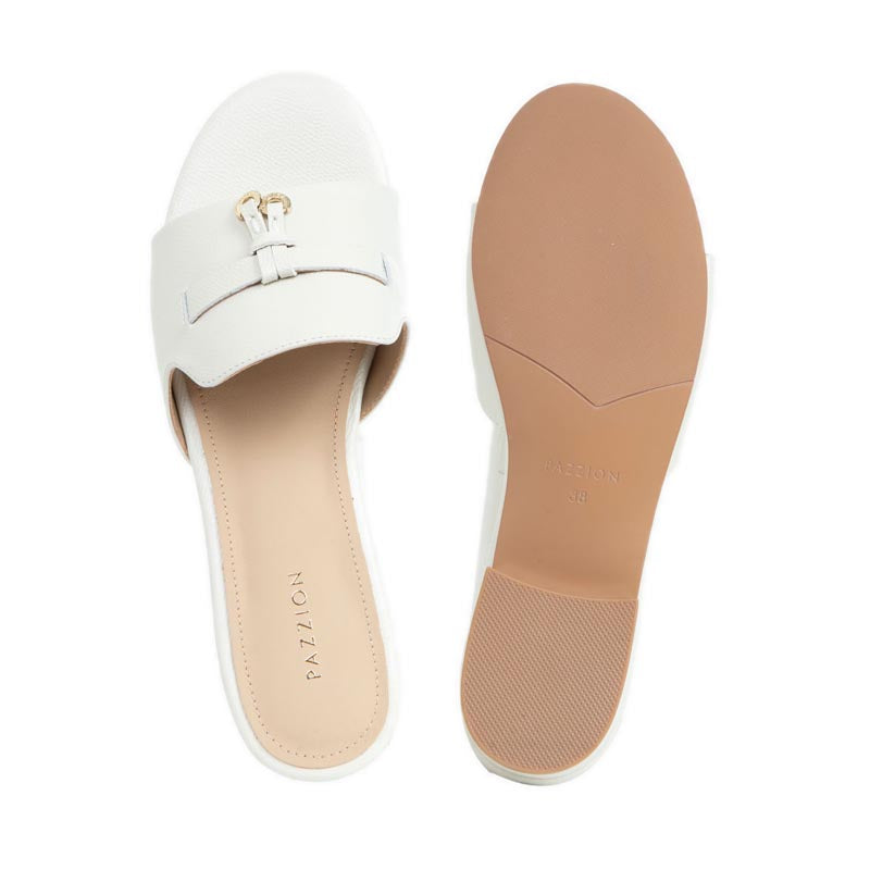 Women's 1635-1 Flat Sandals - Beige