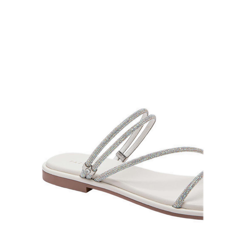 Pazzion Women's 2518-1 Flat Sandals - Beige