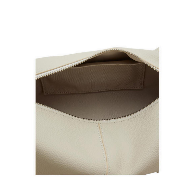 Pazzion Women's Gretchen Boxy Leather Bag - Beige