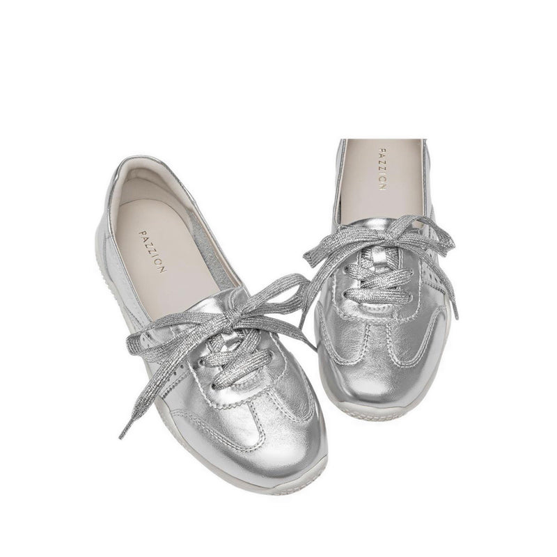 Pazzion Women's 601-1 Sneakers - Silver