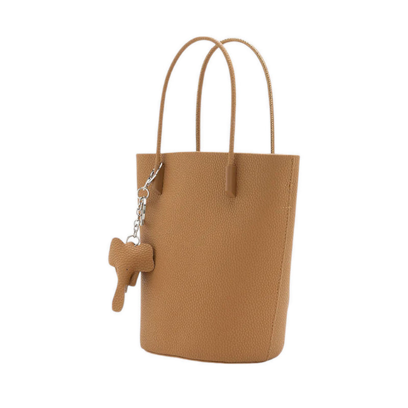 Stormy Garden Bucket Bag - Brown