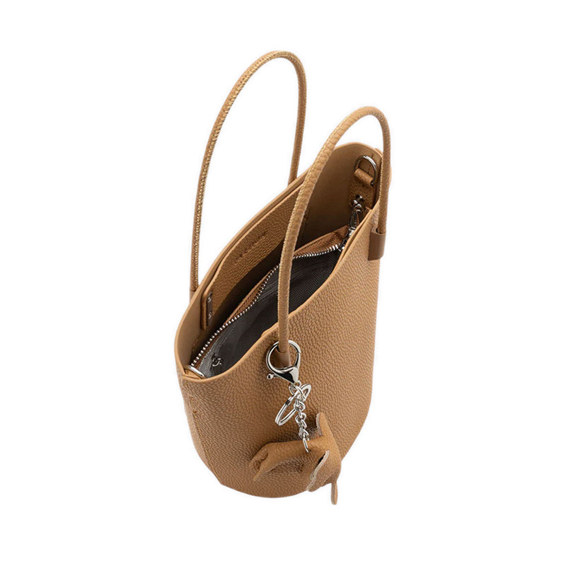 Stormy Garden Bucket Bag - Brown