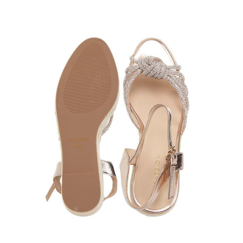 8816 Wedges Sandals - Champagne