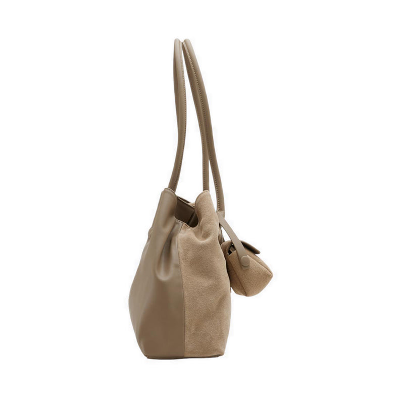 Pazzion Santina Convertible Tote - Beige